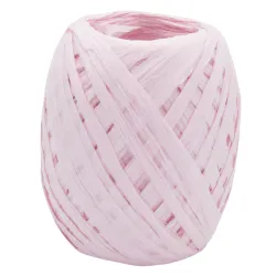Raffia Ribbon; Light Pink